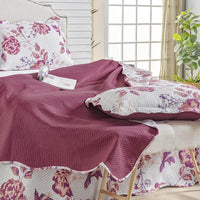 Colcha Queen Bouti Slim Dupla Face Matelada com Acabamento em Ondas